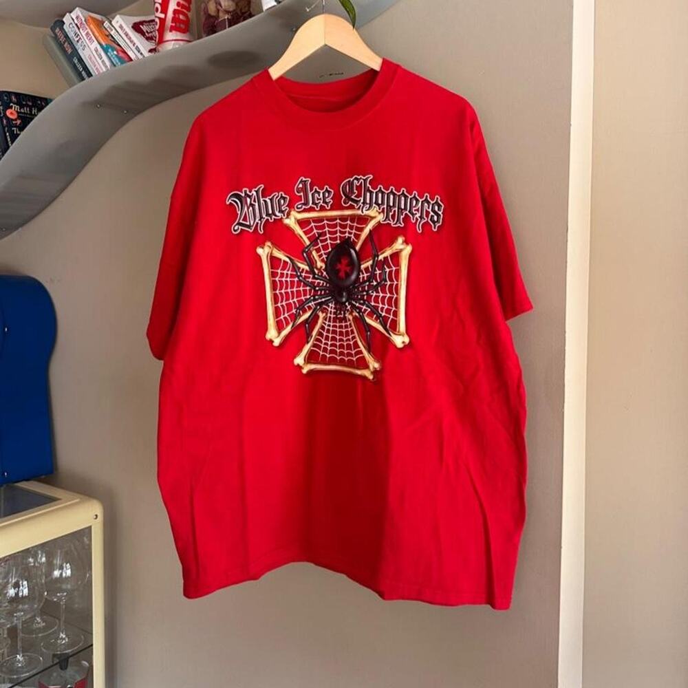 Vintage Y2K Blue Ice Choppers Shirt